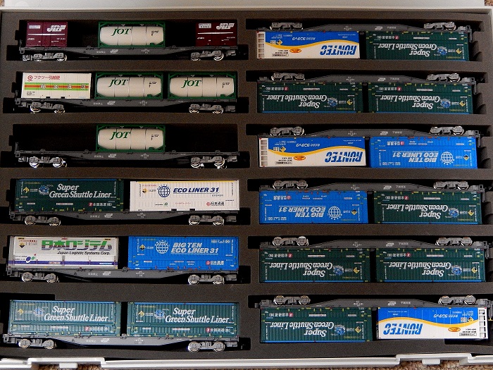 Nゲージ鉄道模型】KATO・TOMIXのコキ106/107で高速コンテナ貨物列車58