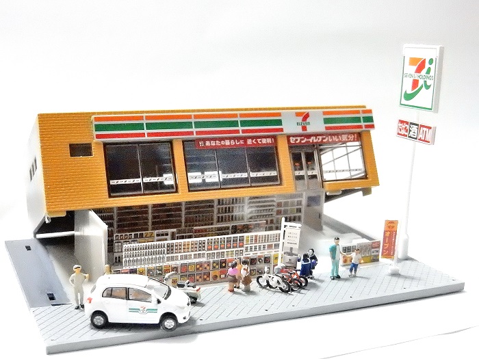 Nゲージジオラマ自宅新レイアウト製作記】 TOMIXコンビニエンスストア