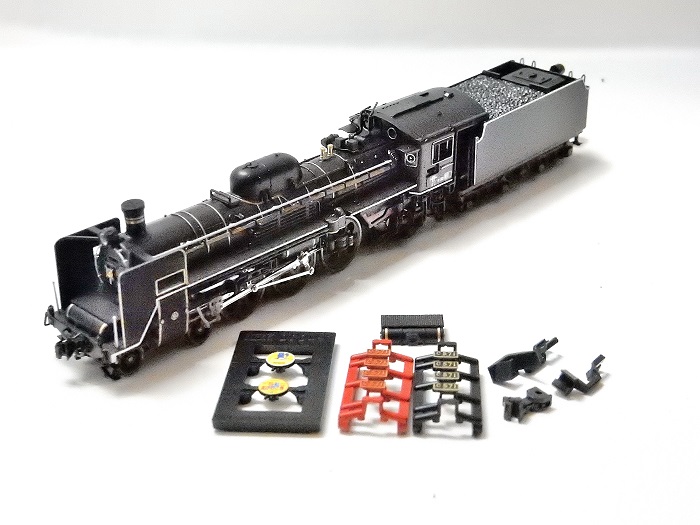 Nゲージ鉄道模型】＜入線整備＞ KATO 2024-1 C57 1ナックルカプラー