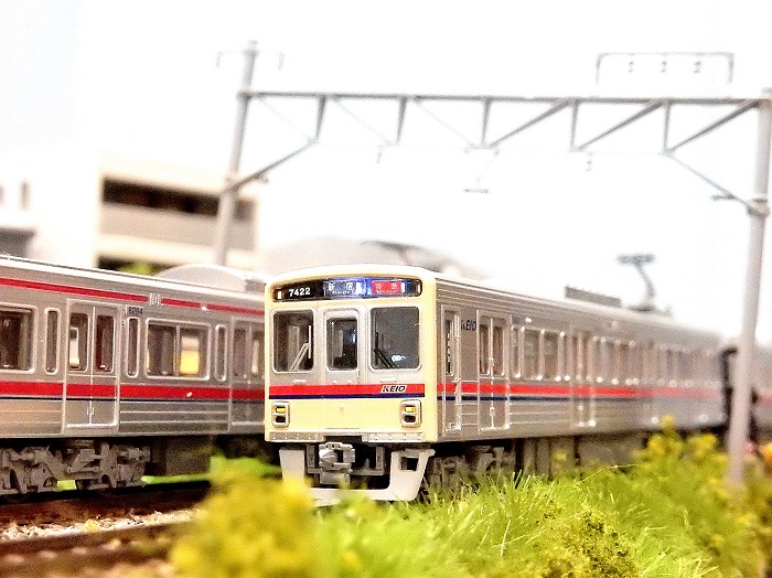 Nゲージ鉄道模型】＜入線報告＞マイクロエース京王7000系増結2両+京王