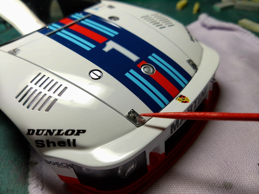 ポルシェ935 マルティーニ 製作日記- 17 | TAKEZOの模型の部屋