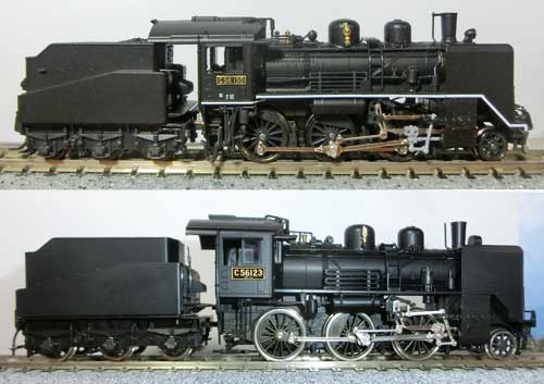 HO（16番）のC56を入手したのでNゲージとHOとの比較 | 鉄道模型