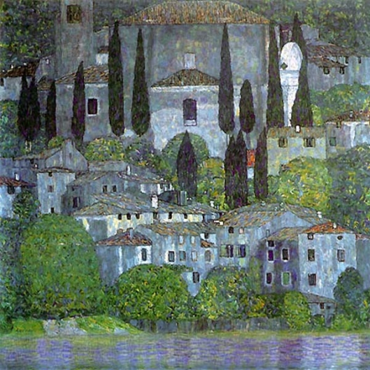 クリムトが初めて正方形で描いた風景画 | アート名画館 公式ブログ