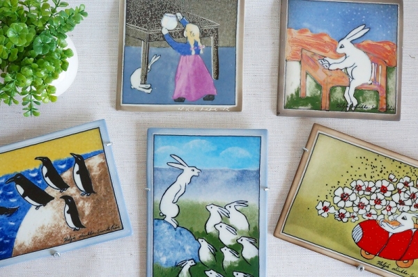 北欧フィンランドARABIA ヘルヤ 陶板画 レア入荷 | 北欧雑貨と北欧