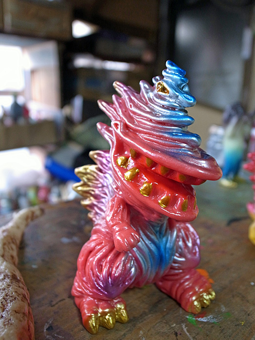 Gizalla（ギザラ） 後藤彩色所 3rd 彩色版 | 立体怪獣作家｜gumtaro