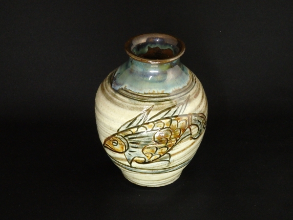 人間国宝 金城次郎 壺 共箱 | 坂井春明堂