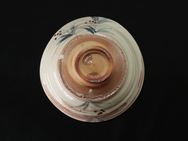 安食ひろ 「迷い径」平茶碗 | 坂井春明堂