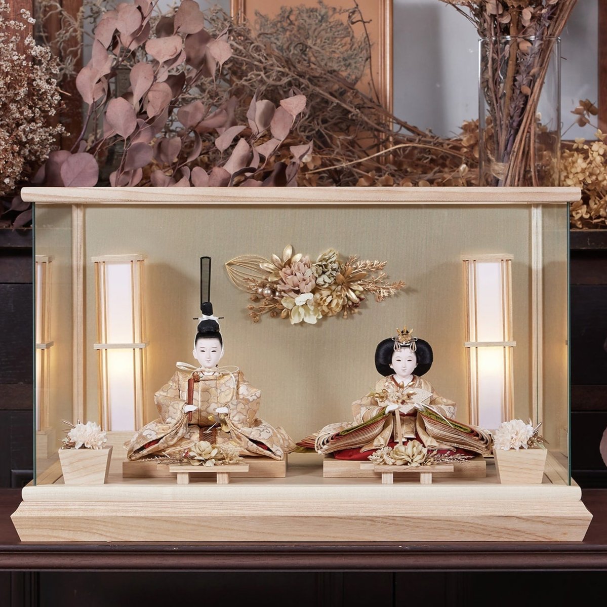 清水久遊作 円 madoka｜26雛人形ケース飾り ｜雛人形（ひなにんぎょう