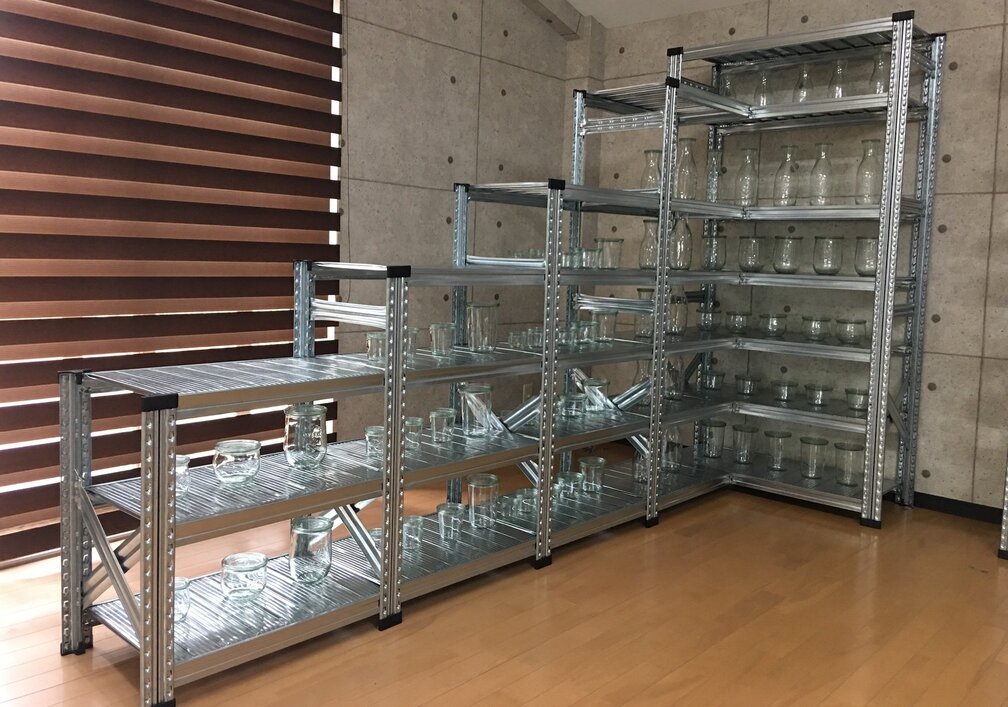 サイズ展開豊富なシルバー ラック｜メタルシステム(METALSISTEM)公式