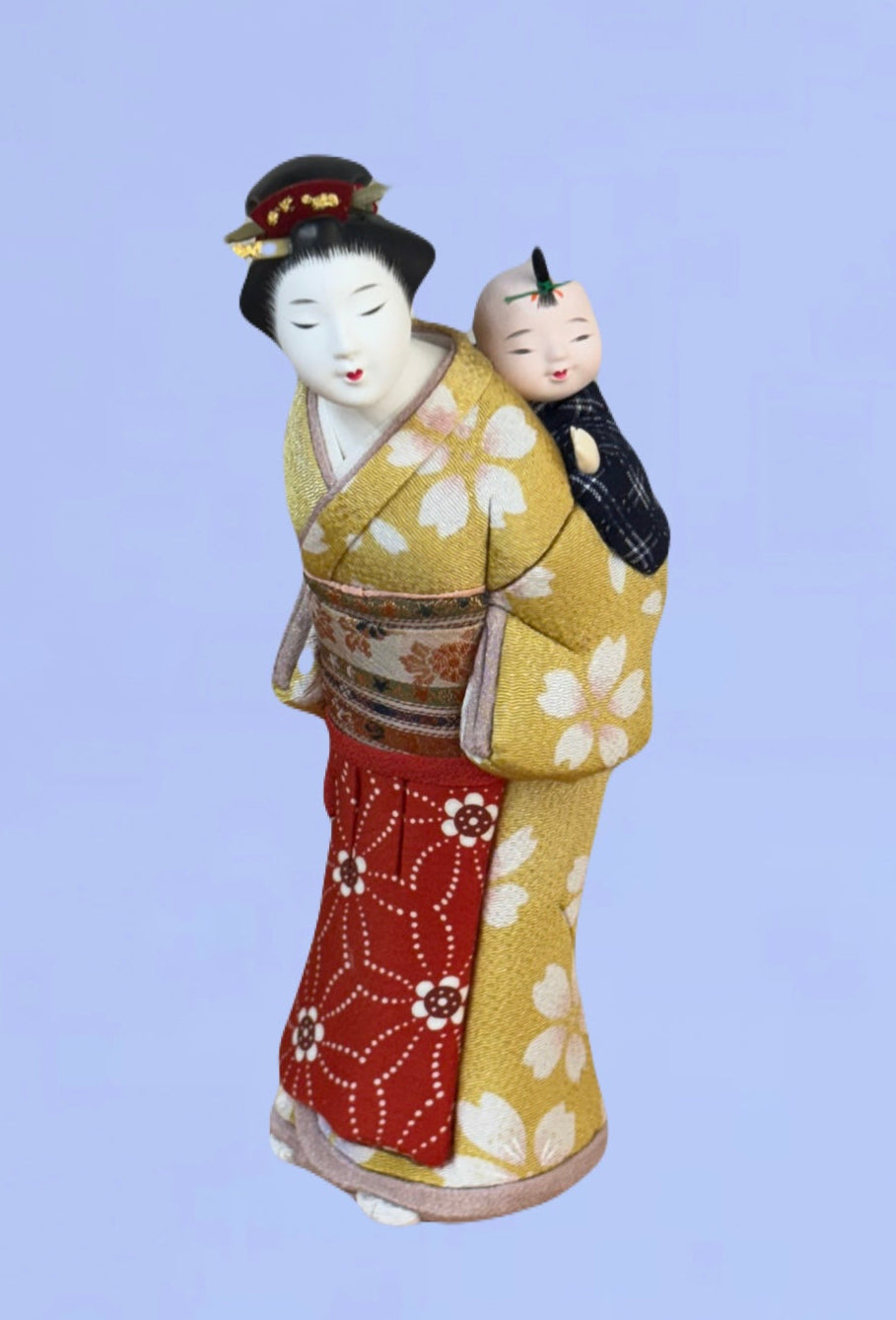 木目込み人形材料 No_t1631 おねんね – 寿鳳人形の東芸