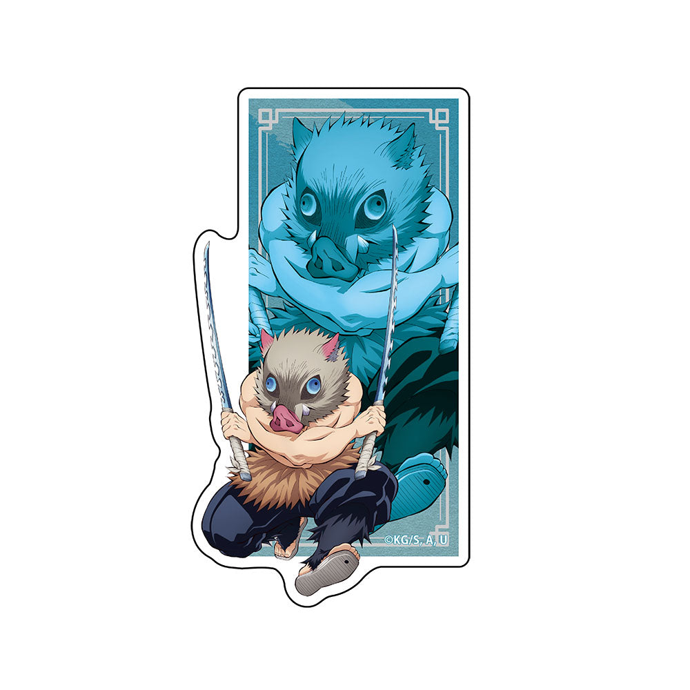 アニメ「鬼滅の刃」 ダイカットステッカー 嘴平伊之助 – JUMP SHOP