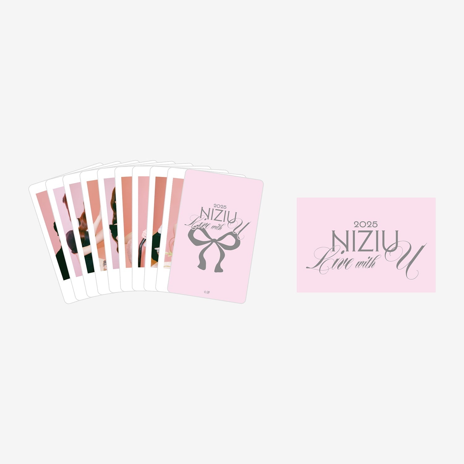 PHOTO CARD SET（9PIECES）/ NiziU『Live with U 2025 “NEW EMOTION