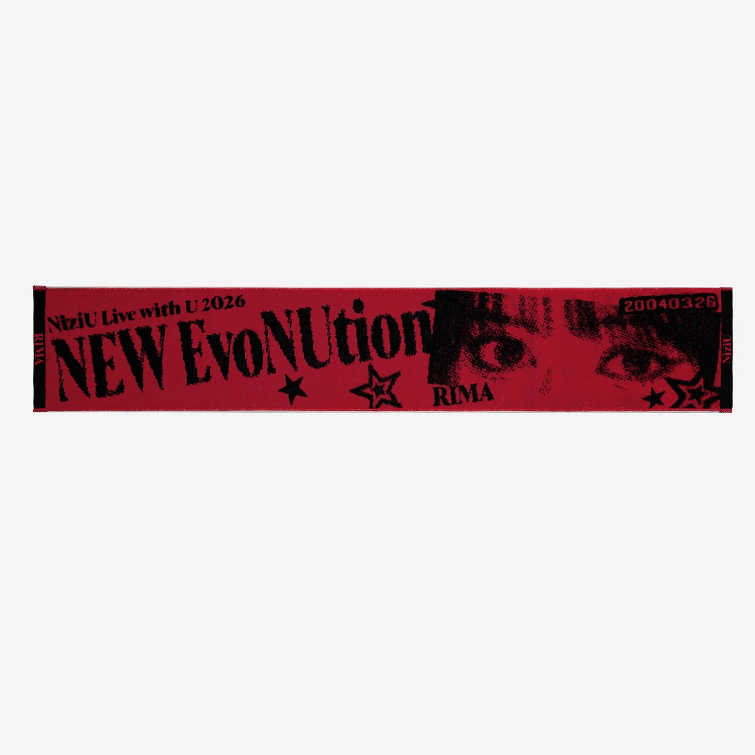 MUFFLER TOWEL - RIMA / NiziU『Live with U 2026 “NEW EvoNUtion