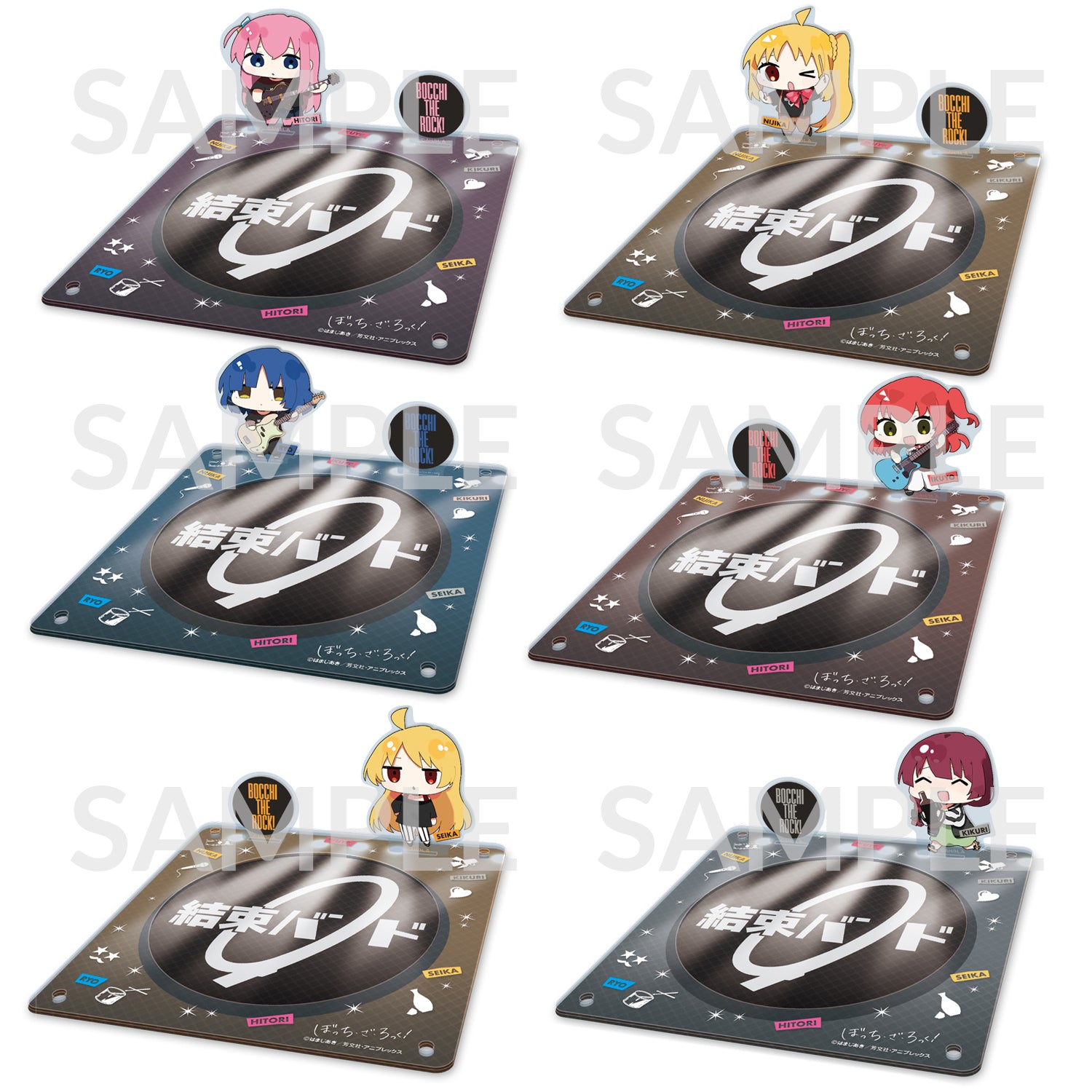 TVアニメ『ぼっち・ざ・ろっく！』アクリルコースター - Tokyo Otaku Mode