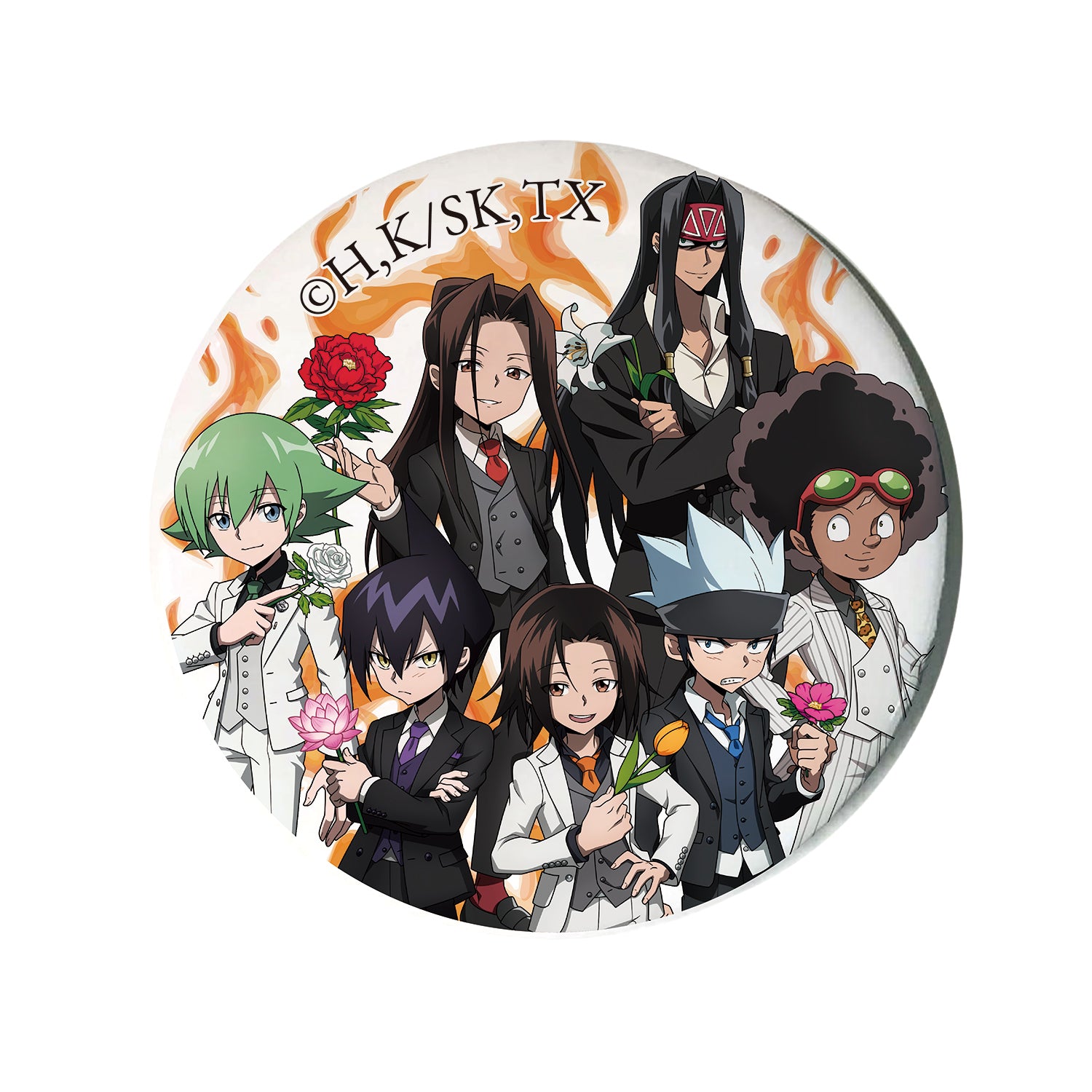 SHAMAN KING 缶バッジランダム8種 - Tokyo Otaku Mode