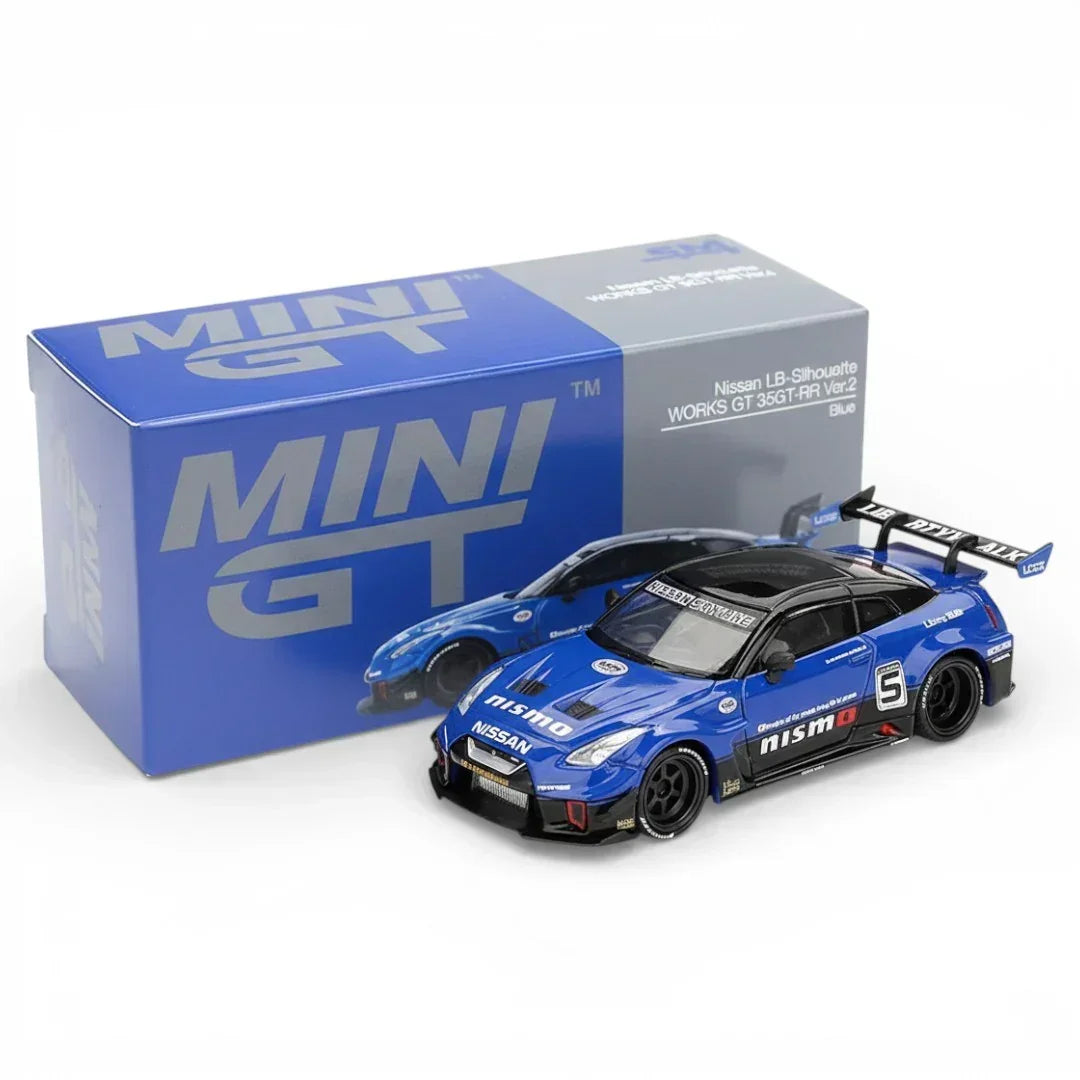 MINI GT LBWORKS GT 35GT-R Ver.2【限定】 MINI GT 179 LB-Silhouette