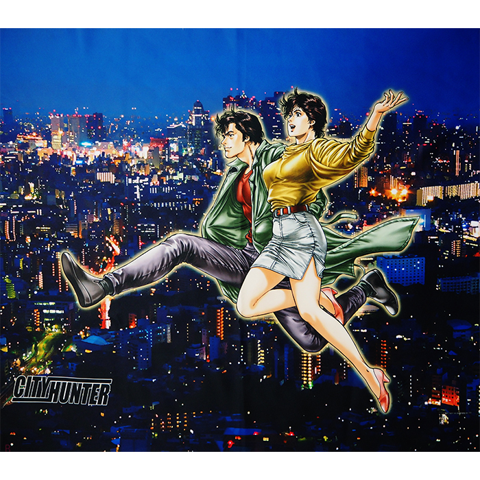 シティーハンター B2タペストリー 獠と香