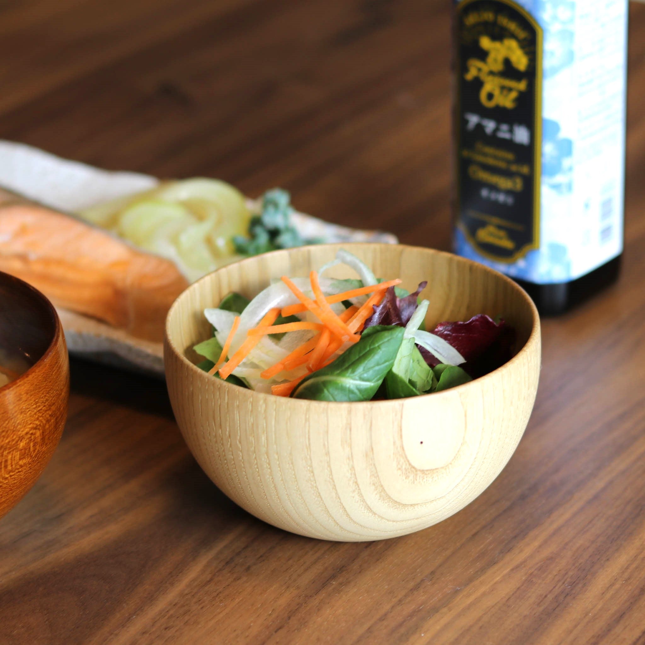 山中漆器 お椀 | しらさぎボウル ナチュラル | 栗 | 白鷺木工