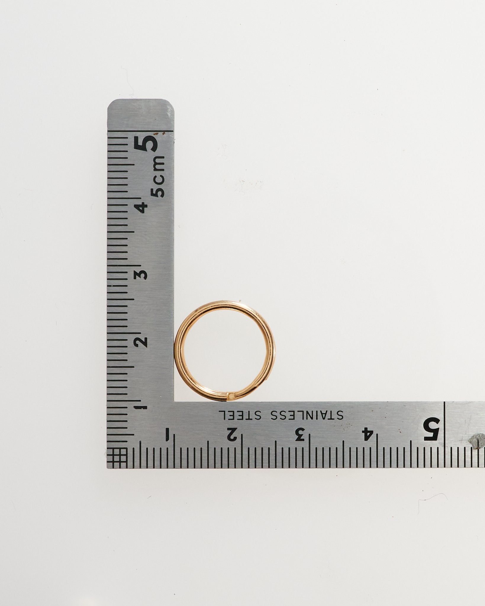 二重リング 直径15mm 20個入り JPC0089 - アクセサリーパーツ・資材の