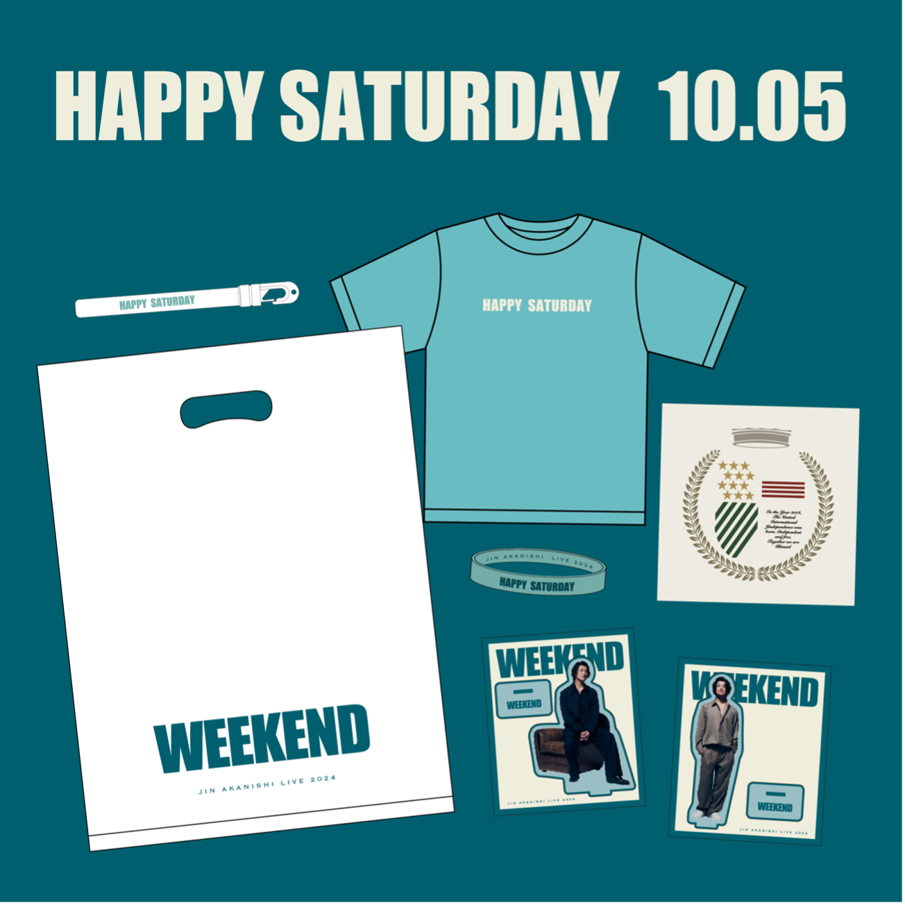 赤西仁 JIN AKANISHI WEEKEND LIVE 2024アップグレードチケット購入