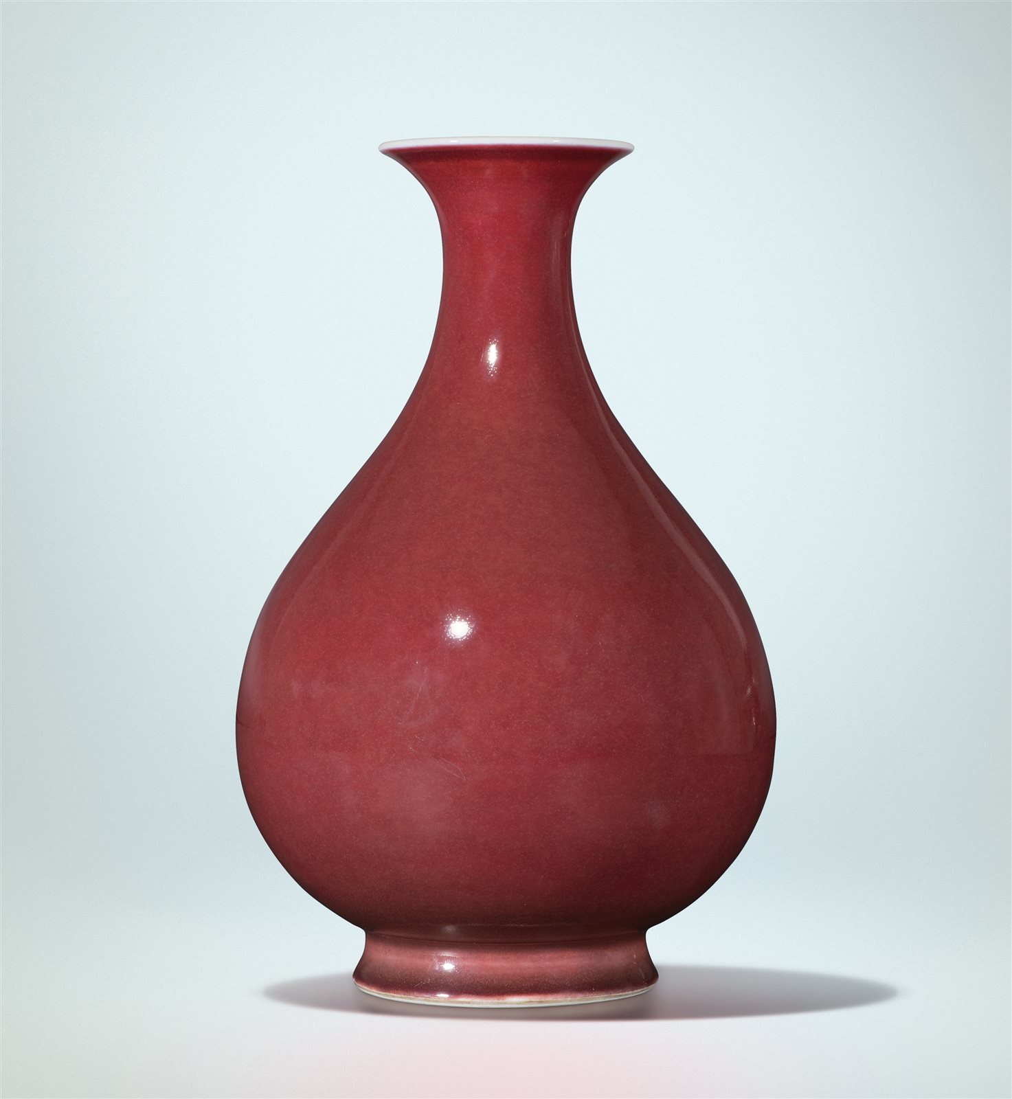 霁红釉玉壶春瓶- 专场详情- 北京中汉拍卖有限公司