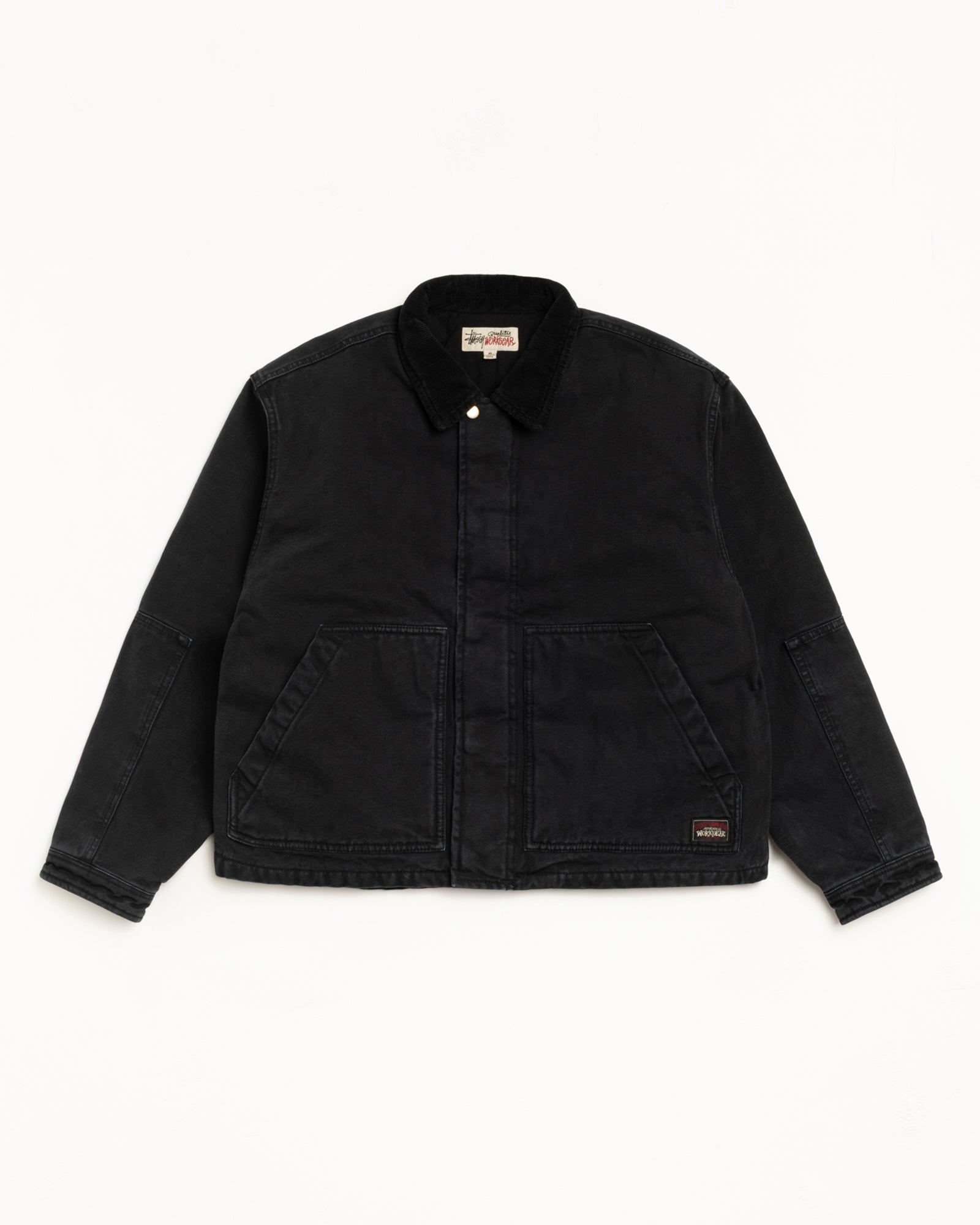 Workgear Jacket – Black | Outerwear | Stüssy Japan