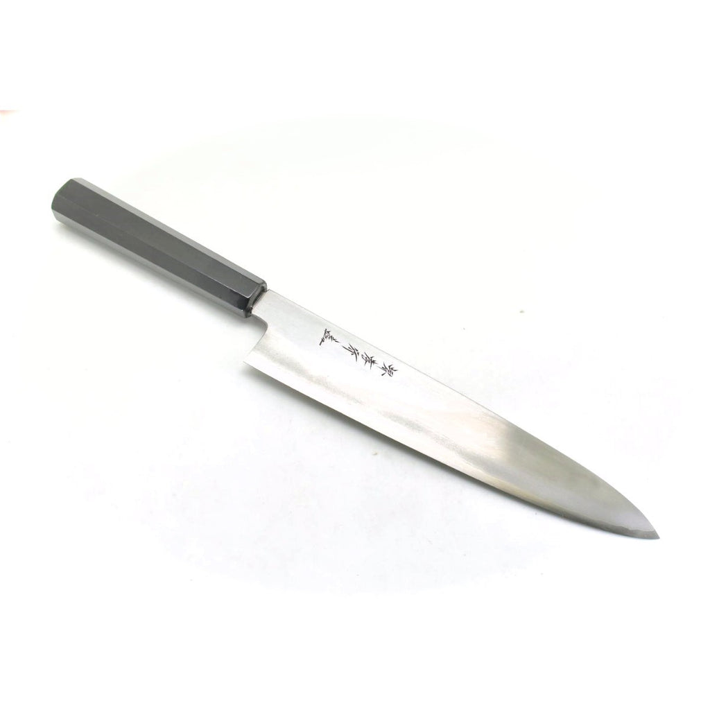 堺孝行《銀三鋼割込み黒檀柄仕様》和牛刀 – YuiSenri