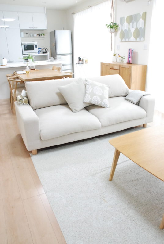 無印良品ソファカバー☆ 麻綿平織vs綿シェニール - kukkakakku.