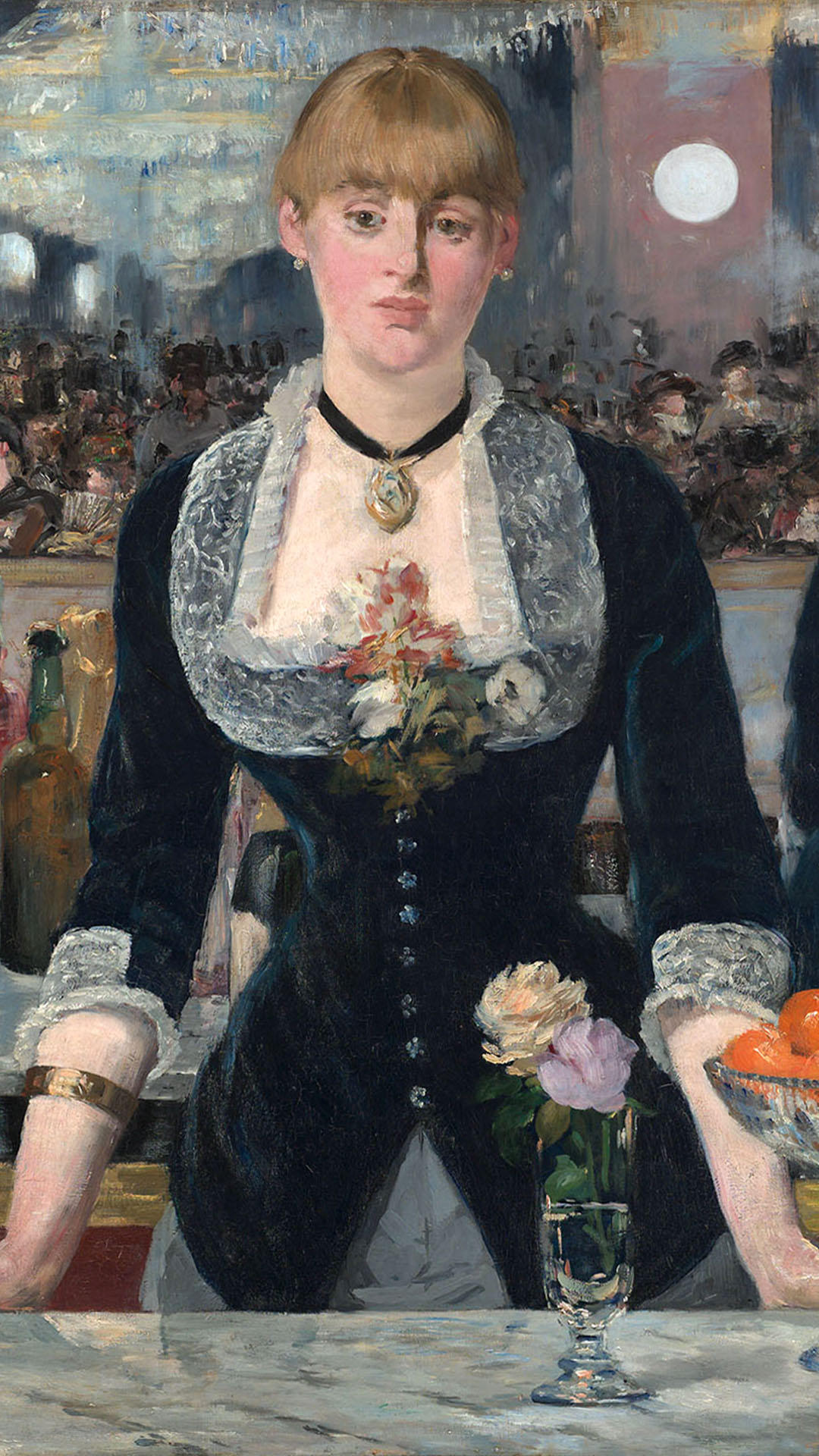 エドゥアール・マネ / フォリー・ベルジェールのバー | 壁紙ギャラリー