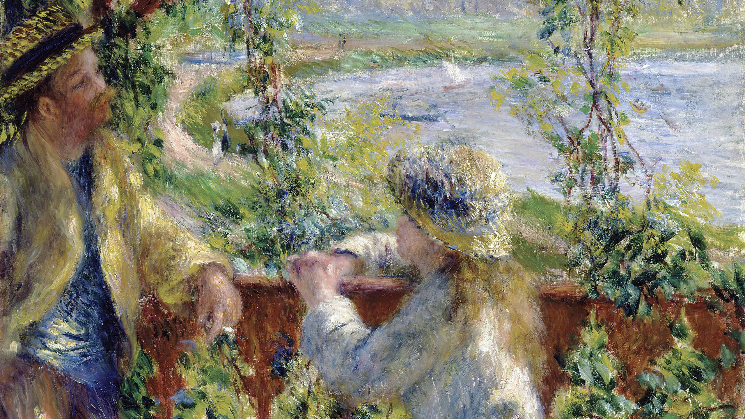 ピエール＝オーギュスト・ルノワール / By the Water (Near the Lake