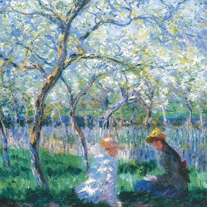 クロード・モネ / springtime,1886 | 壁紙ギャラリー KAGIROHI