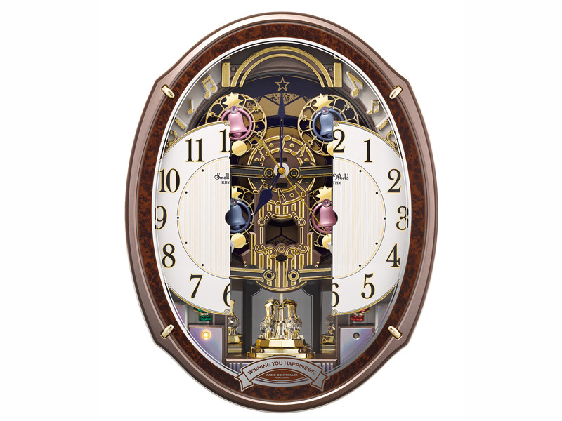 リズム時計、大胆なからくりパフォーマンスと48曲のメロディを搭載した