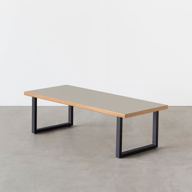 THE LOW TABLE / リノリウム 全32色 × Black Steel – KANADEMONO