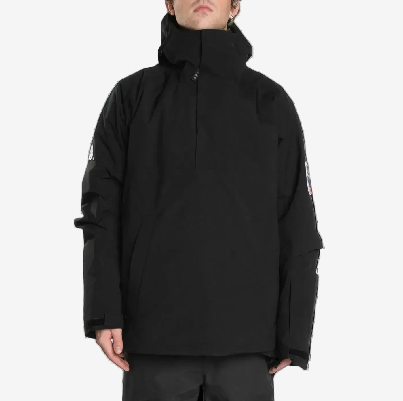 6Cento 644S Anorak Jacket - Black | Kappa USA
