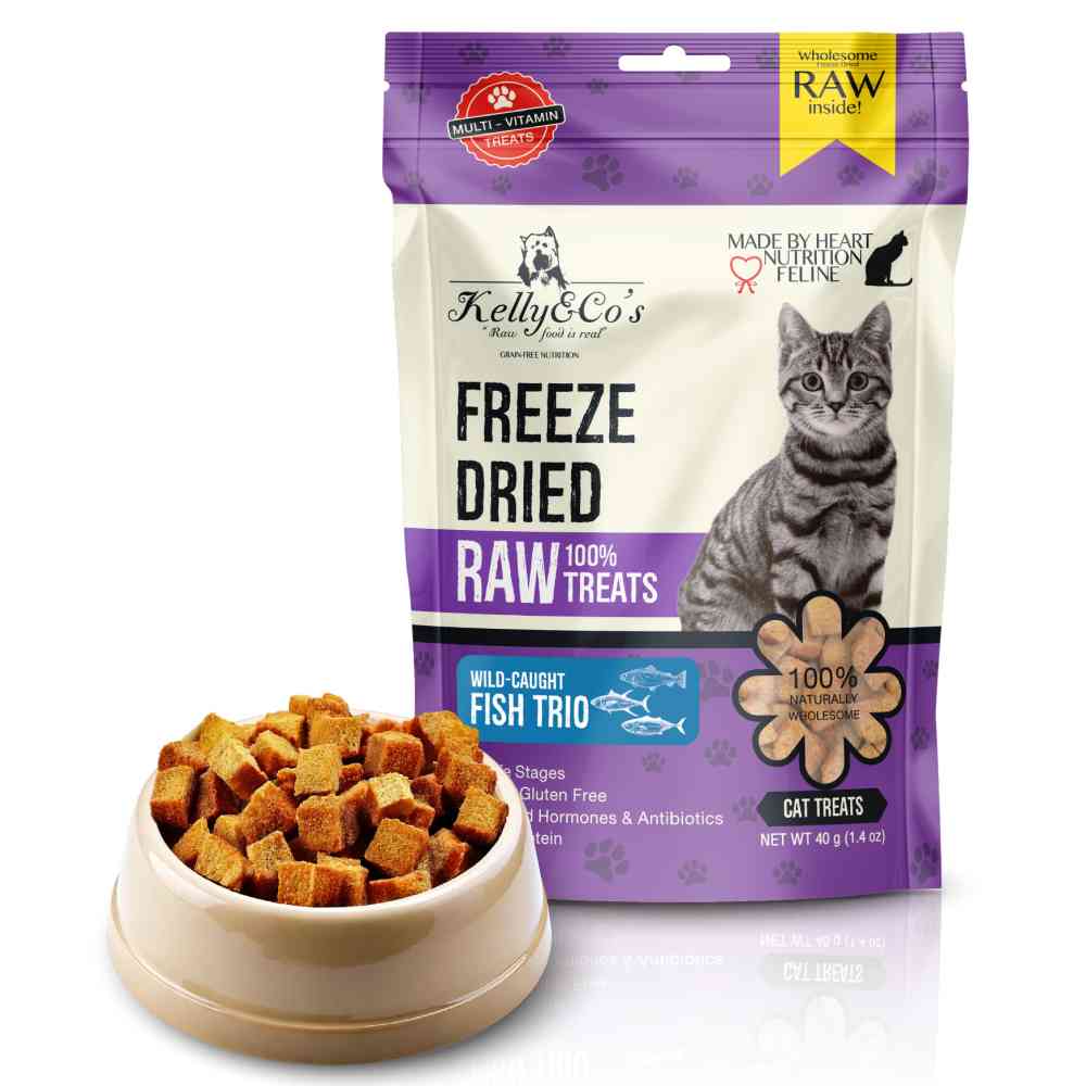 猫用おやつ フィッシュトリオ（サーモン・マグロ・カンパチ