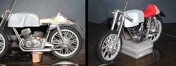 ヤマハYDS-1の進行中。