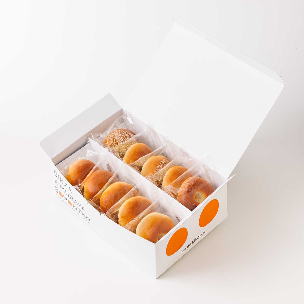 酒種あんぱん 桜・五色 10入 – 木村屋オンラインショップ