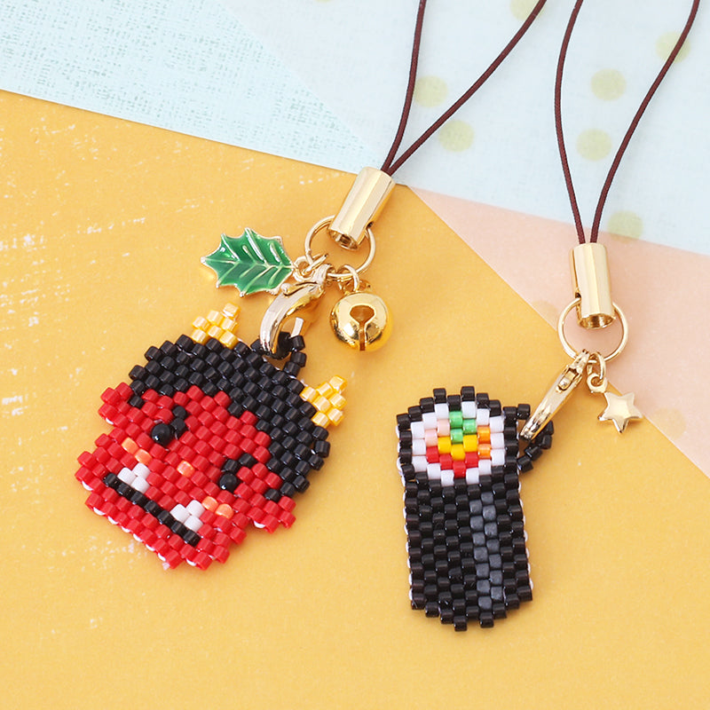 キット 節分のブリックステッチモチーフ2種(KR0206) – 貴和製作所