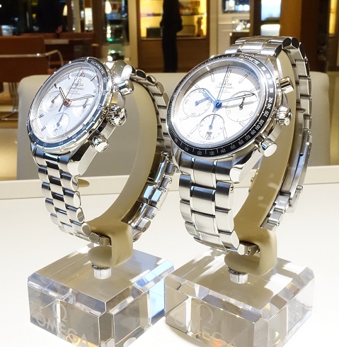 オメガ】お二人の門出に純真な白のペアウォッチを。。。店頭在庫