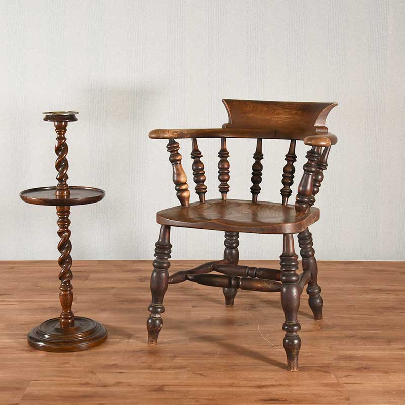 スモーカーズボウチェア – 神戸アンティークウェアハウス