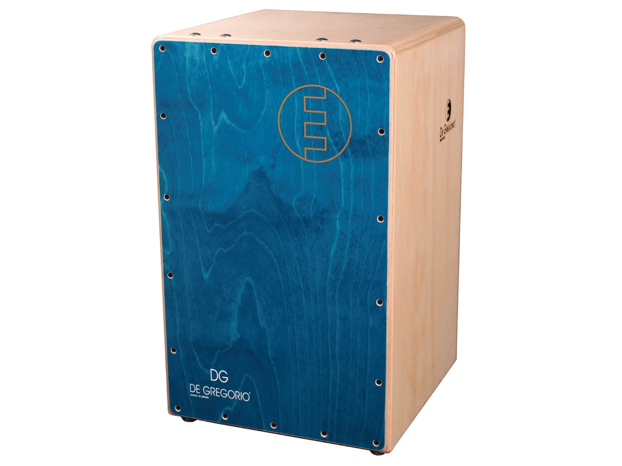 DE GREGORIO CHANELA カホン (ケース付き) ブルー