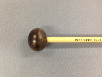 PLAYWOODキーボードマレット XGシリーズ XG-31 縞黒檀球