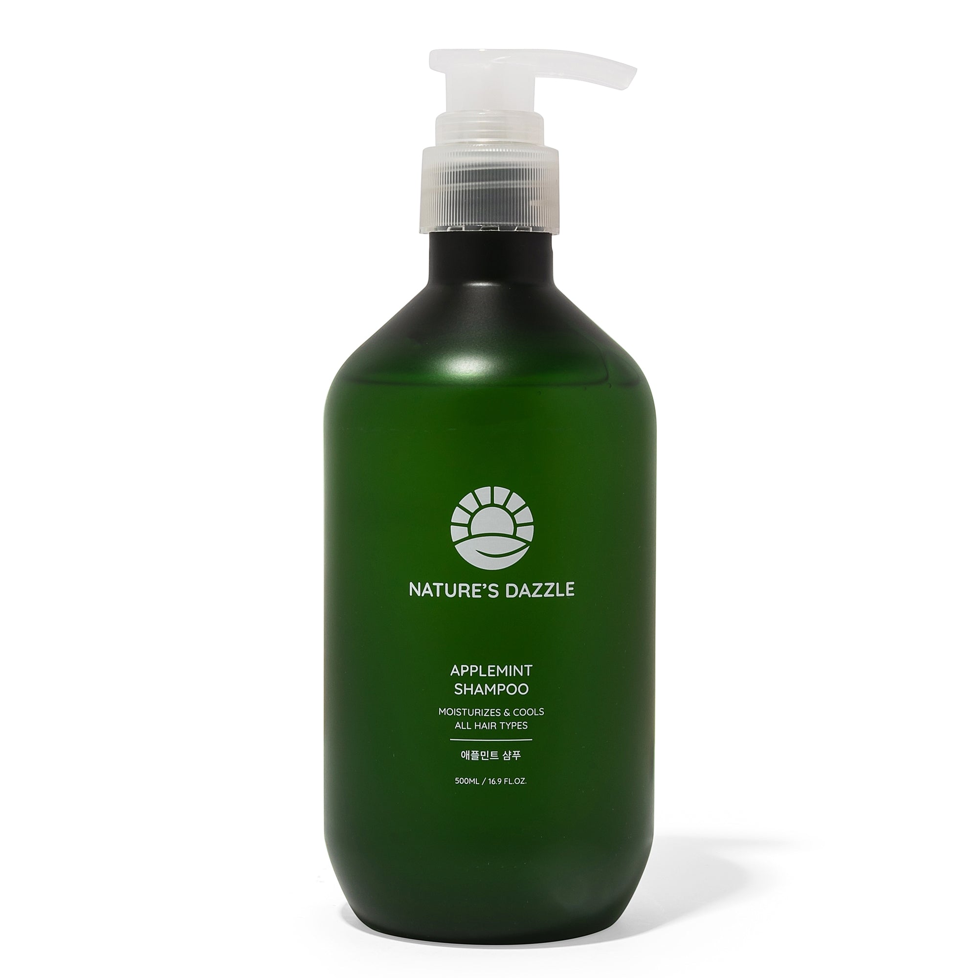 Nature's Dazzle Applemint Cool Relief Shampoo | K-Beauty Scalp