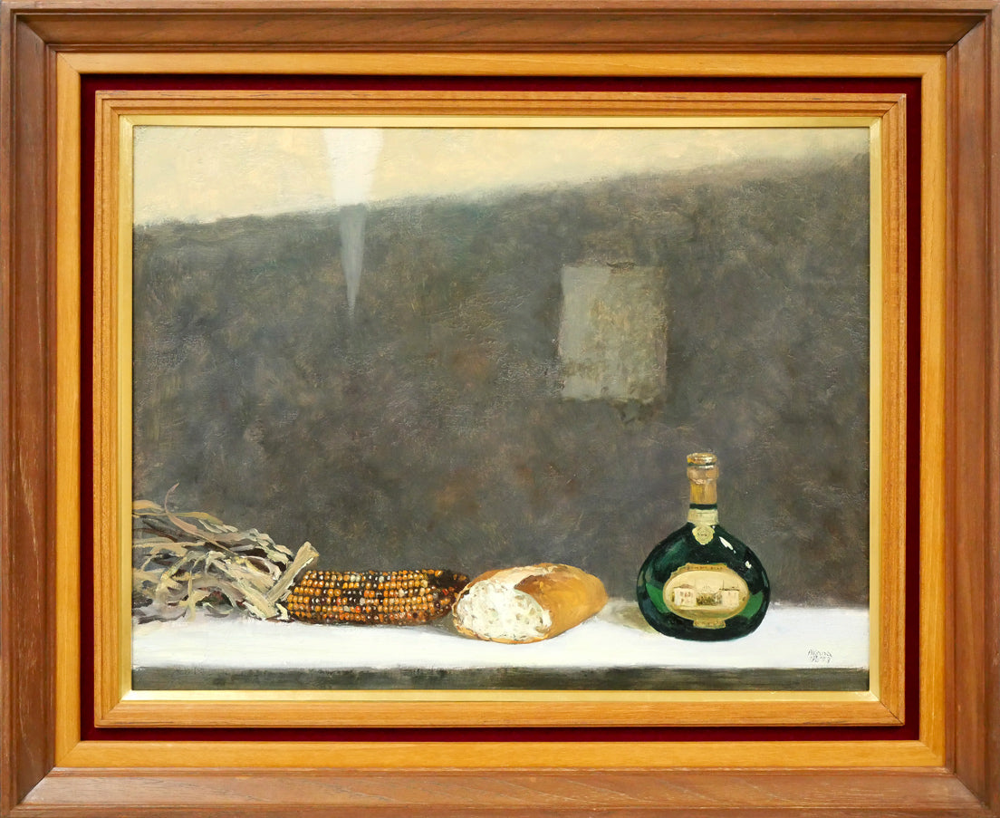 昭和初期 油絵板書き 油絵 昭和初期 油絵板書き 油絵 アンティーク絵画