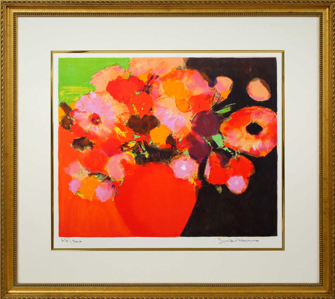 ジャン＝クロード アレンバック（Jean-Claude ALLENBACH）「赤い花瓶の