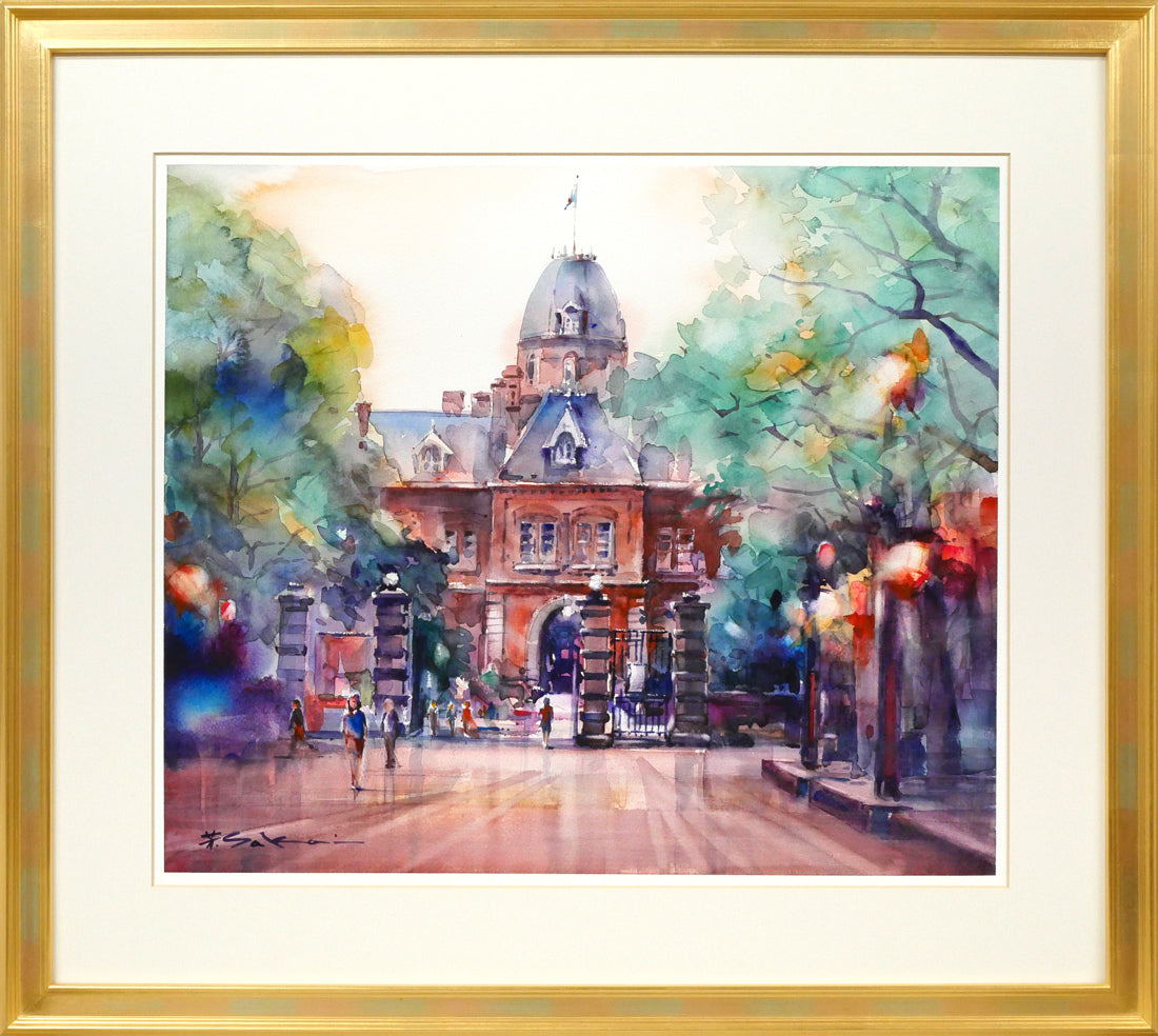 水彩画 港の風景 2022年 作成 水彩画 港の風景 2022年 作成 港の風景