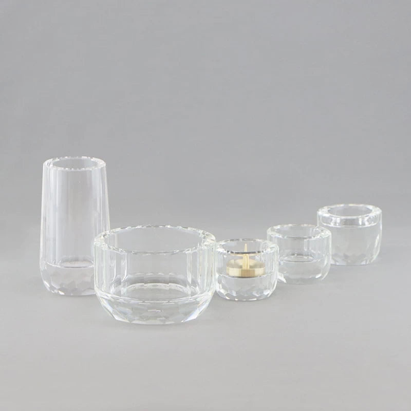 クリスタル仏具セット クリアー 2.5寸 | 仏具の通販 | インテリア仏壇