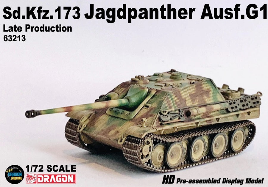 Sd.Kfz.173 Jagdpanther Late Production France 1944 DRAGON ARMOR 1
