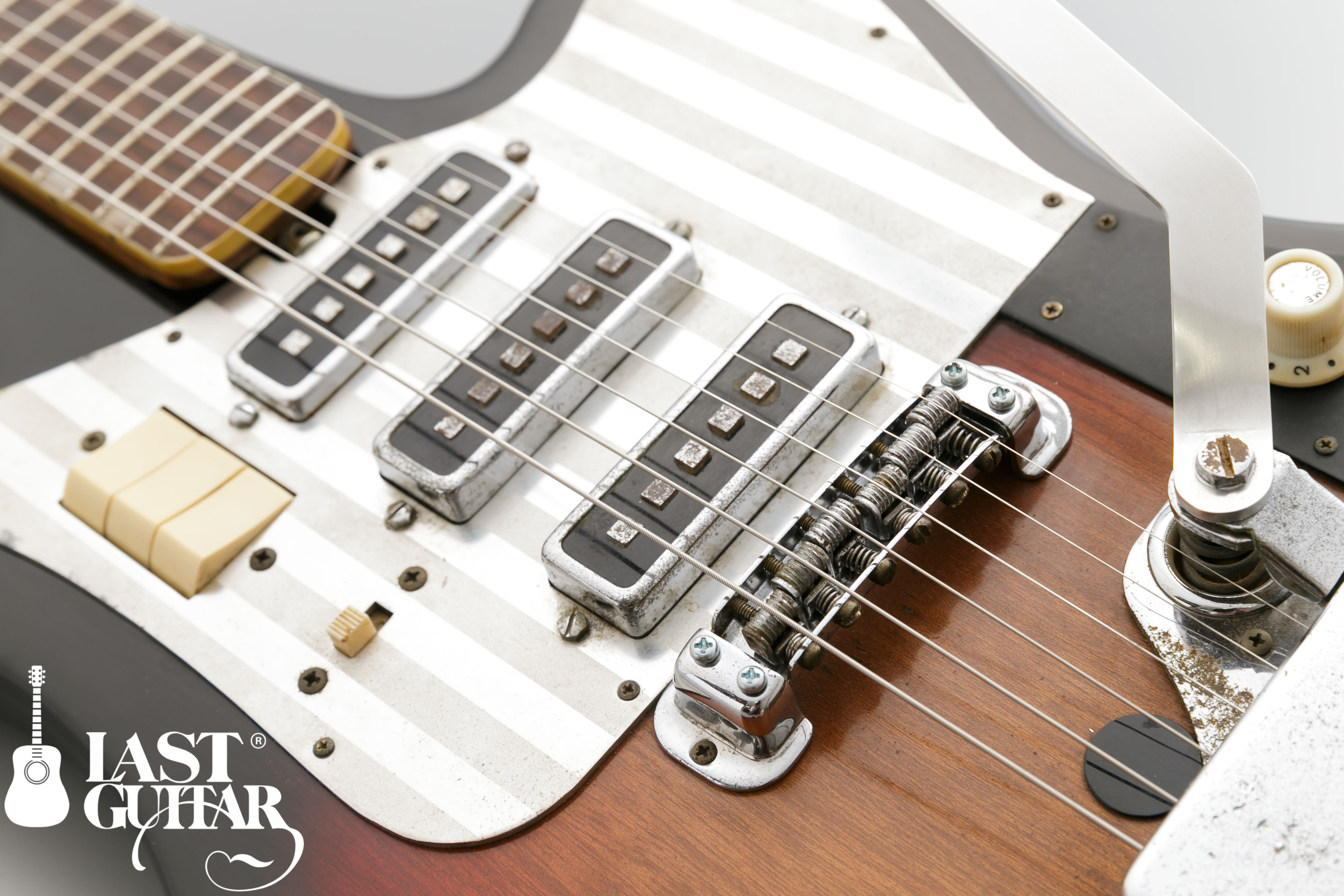 ジャパンビンテージの伝説的名器、テスコTG-64の極上品、フレット交換