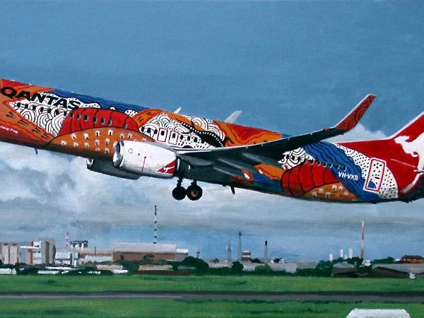 Yananyi Dreaming - Steve Leadenham Transport Art